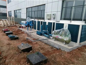 生活污水處理設備—地埋污水處理現(xiàn)場